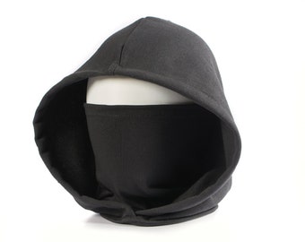 Cachegoule: Capuche-Cagoule pour l'Hiver, Protection Totale contre le Froid et le Vent pour Motards, Livreurs et Plus!