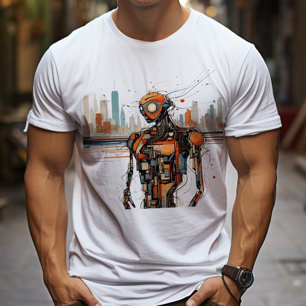 Mayoral Red Robot Graphic Print T-Shirt