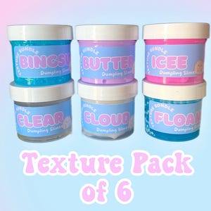 Schleim Textur Paket, Wolken Schleim, durchsichtiger Schleim, Floam Schleim, Geburtstagsgeschenk, Butter Schleim, Schleim Kit