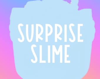 Surprise Slime, Mystery  Slime, Scented slime, Surprise gift Slime, Stress Relief toy, Kids Gifts, ocean Slime