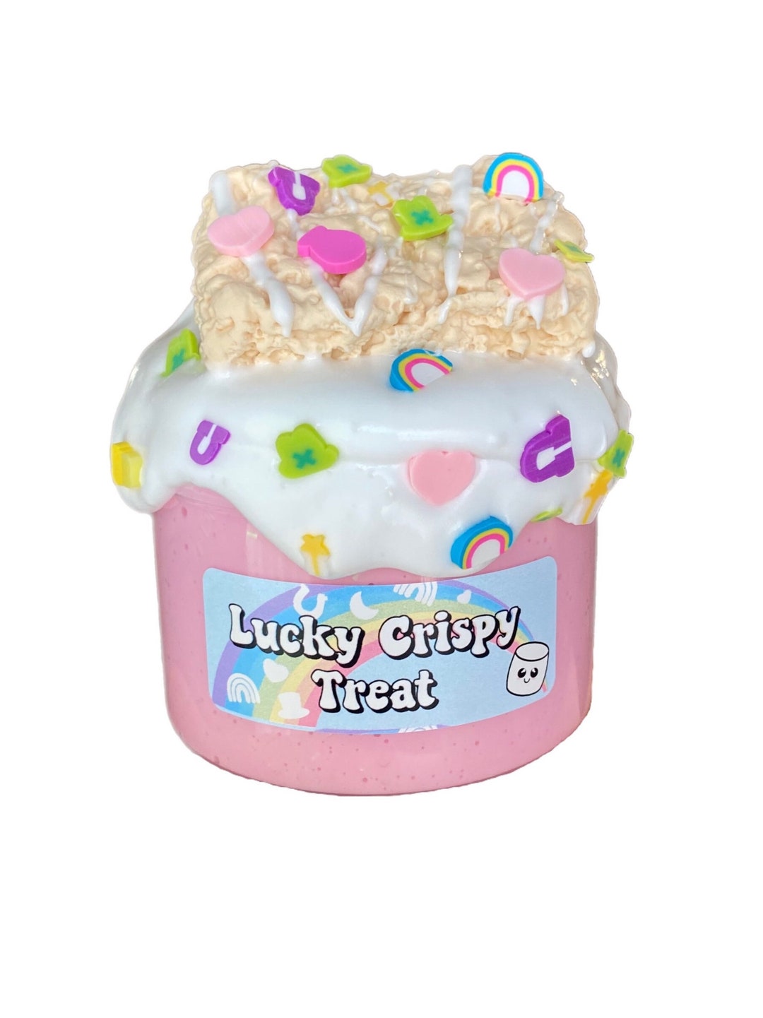 Rice Crispy Treat Slime Crunchy Slime Lucy Charms Slime - Etsy UK