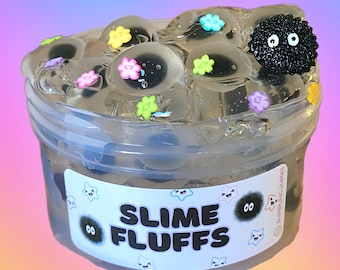 Frogspawn Clear Slime: Slime fluffs