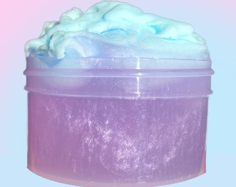 Mystical clouds float Slime, cloud and clear float slime, Holo Slime, Birthday gift, Stress Relief toy, Kids Gifts, kids slime