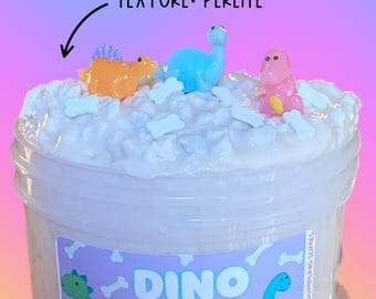 Dino Land Perlite Slime: Dinosaur Charms, Jolly Rancher Scent