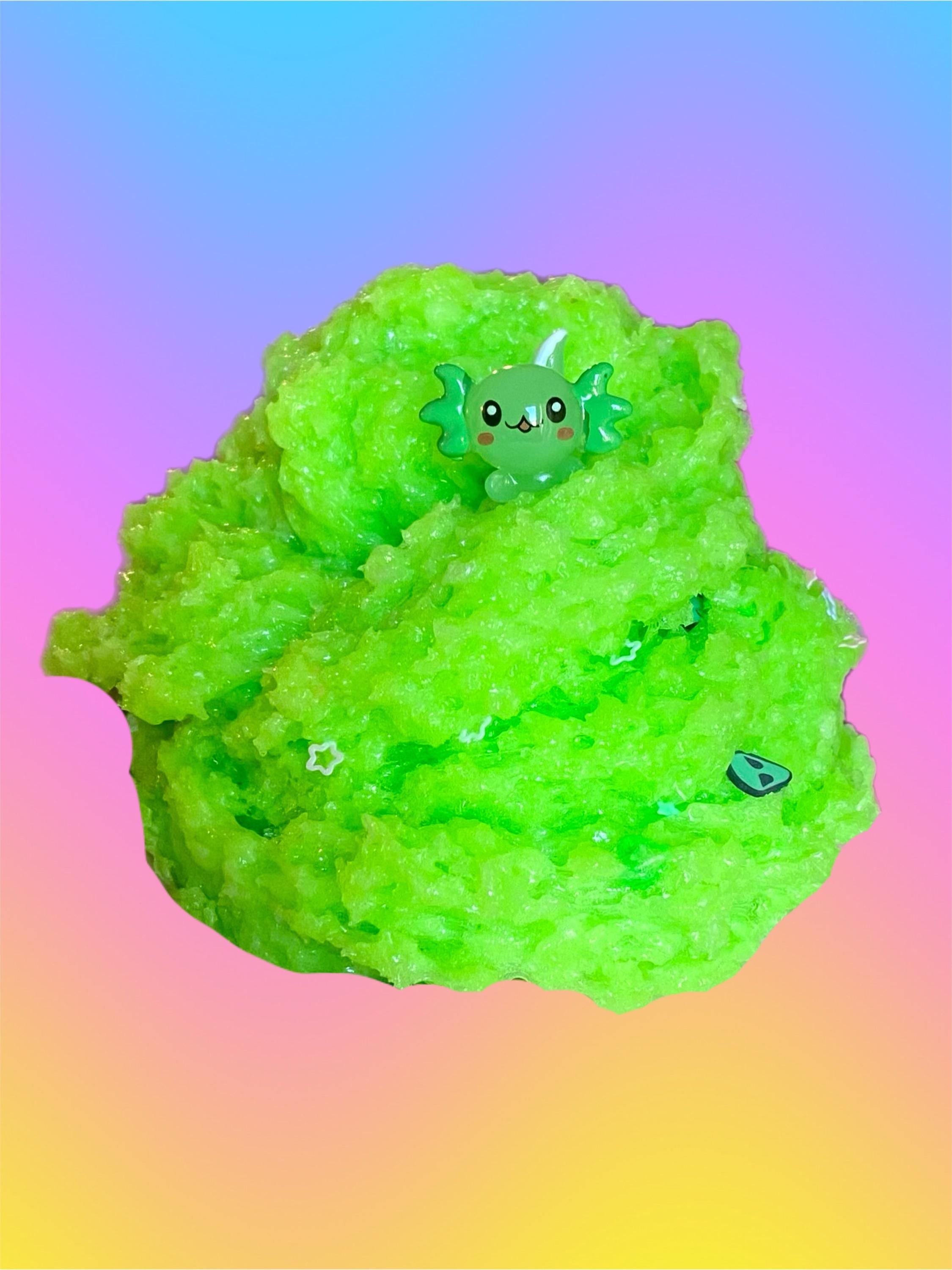 Alien Axolotl Snow Fizz Slime: Watermelon Scent, Kids Gift - Etsy