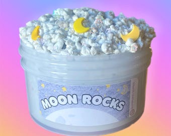 Moon Rocks Perlite Slime: Knuspriges ASMR Sensorisches Spielzeug
