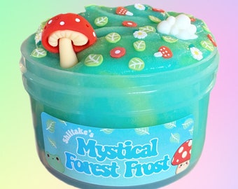 Mystical Forest Frost Slime, Icee Slime, Anime Slime, mushroom forest Slime, Birthday gift, Stress Relief toy, Kids Gifts, kids slime