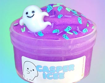 Ghost icee slime, Halloween slime, icee slime, Halloween gifts slime, kids gift, figet toys