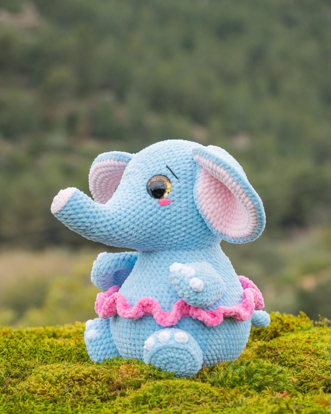 Tina the Elephant - Amigurumi Crochet Pattern - ENGLISH ONLY - Etsy