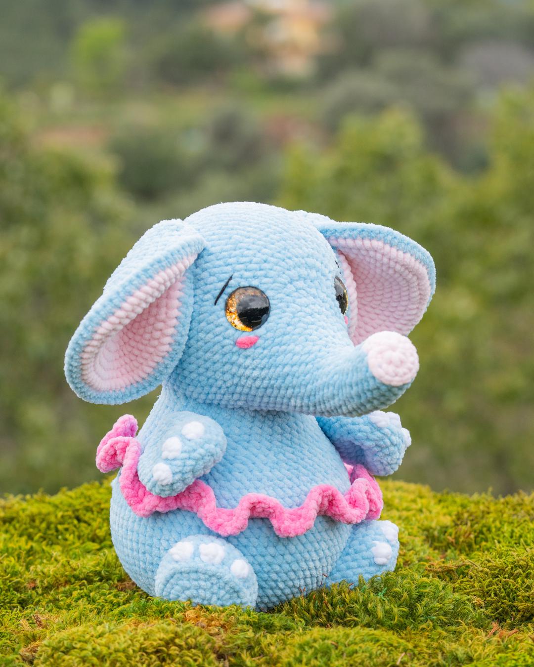 Tina the Elephant - Amigurumi Crochet Pattern - ENGLISH ONLY - Etsy