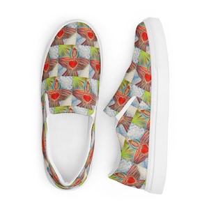 Freedom Bird Women’s slip-on canvas shoes