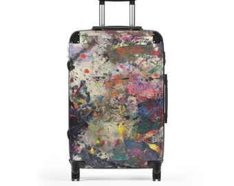 Sweet Emotions Original Painting Suitcase