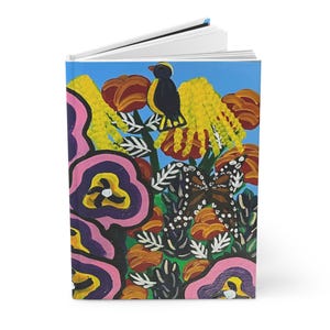 Sacred Garden Original Painting Hardcover Journal Matte