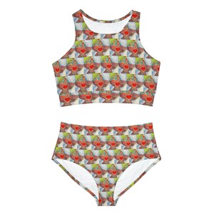 Freedom Bird Sporty Bikini Set (AOP)