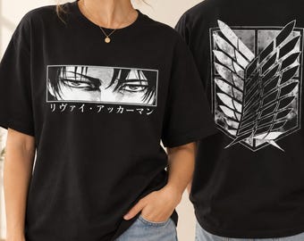 AOT Unisex Oversized Boxy Tee - Anime Attack on Titan Inspired T-Shirt Bella+Canvas 3010