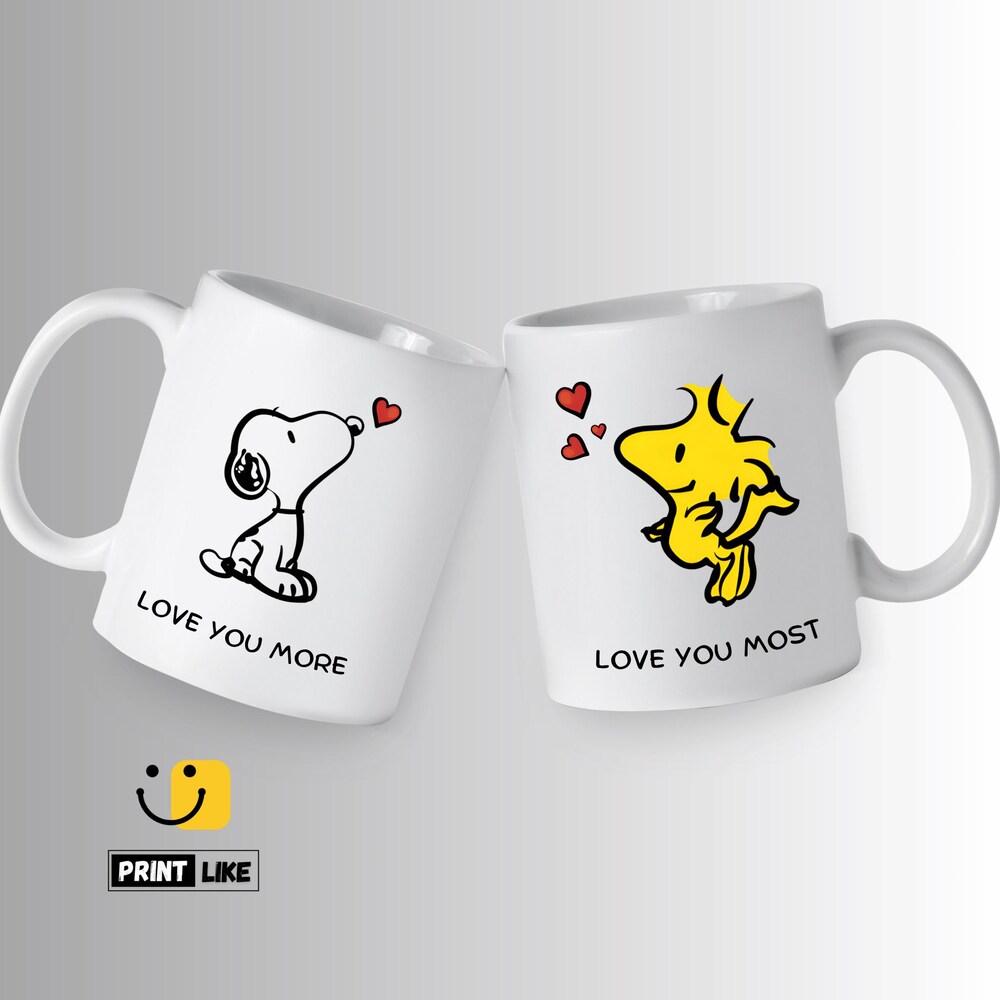 Peanuts Snoopy Woodstock Couple Gift, Snoopy Gift For Her Or Him, Bestie Gift Funny, Snoopy Mug, Woodstock Mug, Character Mug, Cute Mag Bespoketshirt Collections