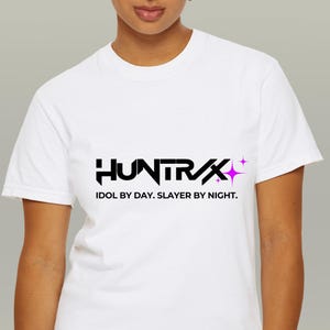 Huntrix T-Shirt, Kpop Dämonenjäger Shirt, Dämonenjäger Merch, Geschenk für Huntrix Fan, Kpop Dämonenjäger T-Shirt, Geschenk für Sie, Geschenk für Ihn