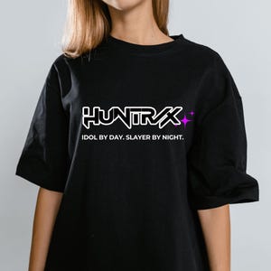 Huntrix Kpop Demon Hunters T-Shirt, Gift for Huntrix Fan, Gift for Her, Gift for Him, Huntrix Kpop Hunter Tee