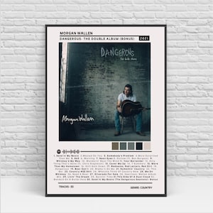 Morgan Wallen &quot;Dangerous- The Double Album (Bonus)&quot; Album Poster