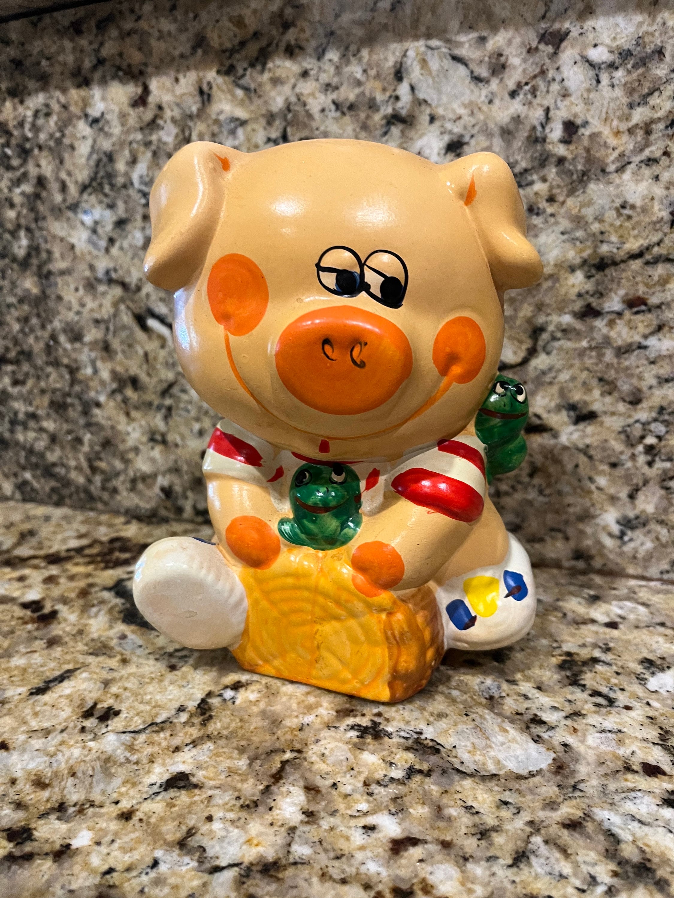 Chalkware Piggy Bank - Etsy Chalkware Piggy Bank - Etsy