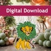 Lion King BIG Decor Cutouts, Party Decor, Lawn Signs, Printable ...
