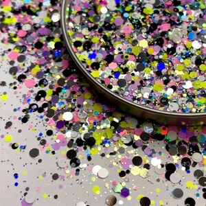 Multi-color Glitter, Chunky Glitter, Iridescent Glitter, Custom Glitter, Custom Chucky Glitter, Haute