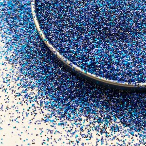 Blue Glitter, Holographic Glitter, Blue Metallic Glitter, Glitter, Nebula, 2oz