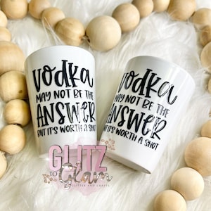 Vodka Shot Glass 2oz