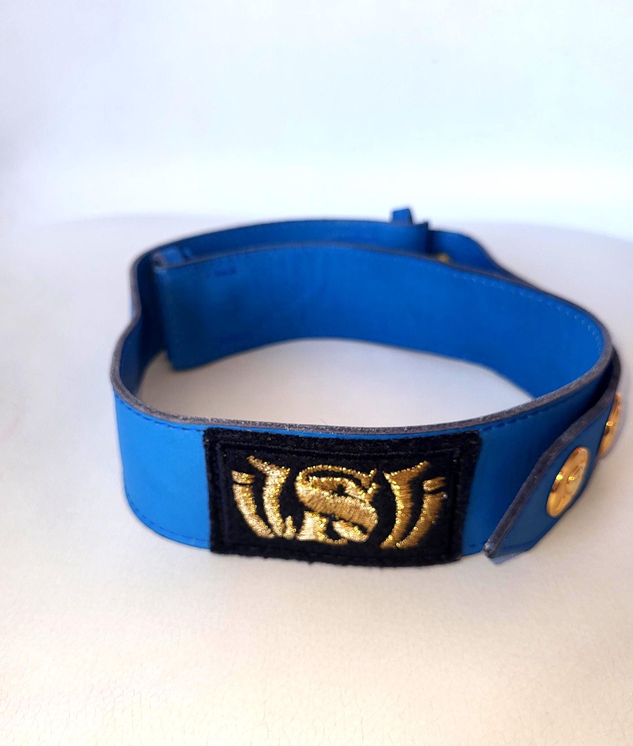 Ceinture Dorée Sonia Rykiel - Taille 1 (36) - Cuir Véritable - Neuve Jamais Portée