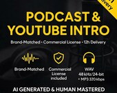 Custom Podcast Intro Music | Royalty-Free Jingle, Theme Song| YouTube  Music |