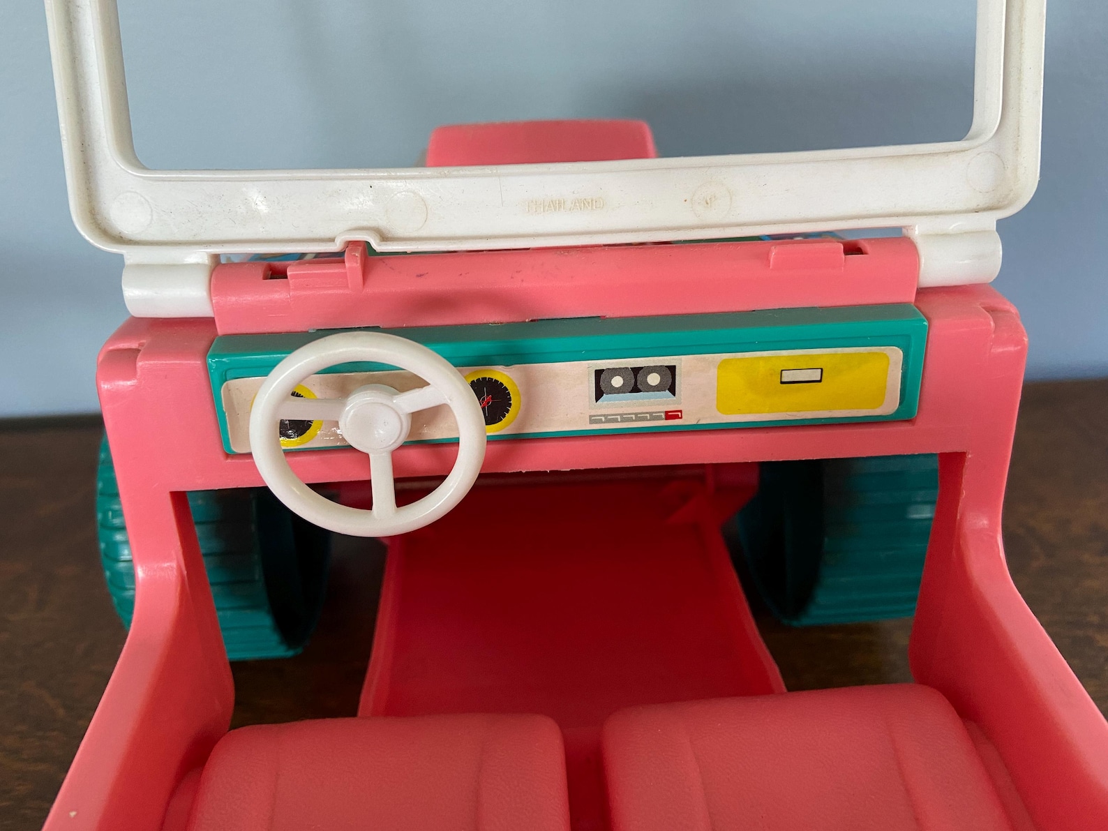 1987 Barbie Western Fun Desert Rider Pink Jeep - Vintage - Etsy