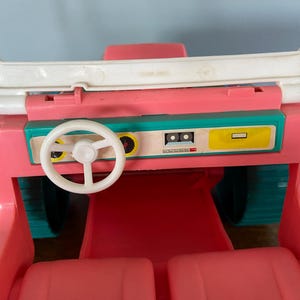 1987 Barbie Western Fun Desert Rider Pink Jeep - Vintage - Etsy