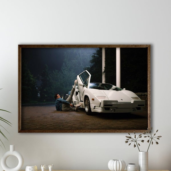 WOLF Of WALL STREET Lambo Leinwand Wandkunst