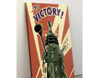 Doctor Who Poster,To Victory! - Dalek - Tv Show Poster