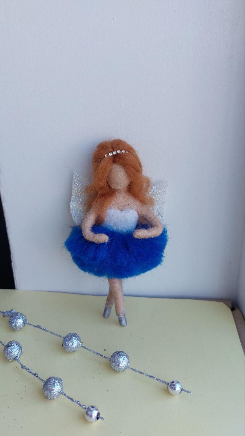 Needle Felted Ballerina Figure - Wool Nursery Wall Art - Etsy