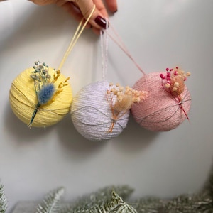 Stylish Xmas Balls for Christmas Tree Ornament - Elegant Christmas Decorations - Unique Xmas Gift