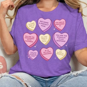ABA Shirt RBT, BCBA Shirt, Lustiges Valentines Registered Behavior Technician, Lustiges Valentines Behavior analyst Shirt, Rbt und BCBA Geschenk Shirt