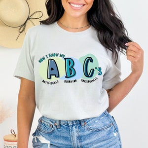 ABA Shirt für BCBA, Aba Shirt für RBT, lustiges Aba Shirt, Behavior Analuyst Shirt, Behavior Technicia Shirt, Sped Lehrer Shirt