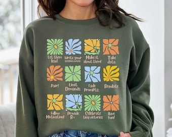 ABA Sweatshirt, Shirt forRBT, Shirt for BCBA, Shirt for BCaBA, Behavior Analyst Gift, Rbt Gift, Compassionate ABA Shirt, Autism Advocacy