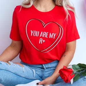 Camiseta ABA, Camiseta BCBA de San Valentín, Camiseta RBT de San Valentín, Eres mi reforzador, Regalo ABA de San Valentín, Camiseta retro para BCBA imagen 1