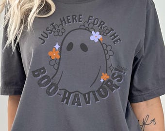 Aba Funny Halloween Shirt, BOO-Haviors, BCBA Shirt, Rbt Shirt, BCaBA Shirt, Sped Ed Shirt, Sped Teacher Shirt, Behavior Technician Shirt