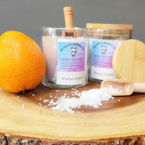 Orange Cream Dead Sea Salts