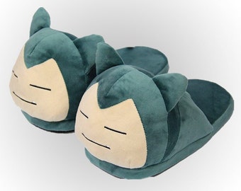 Cute Pokemon Slippers Snorlax Cartoon for Women and Girls | Indoor Homewear Summer Shoes
