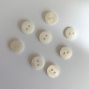 4 Holes Mother Of Pearl Buttons 632 - Gafforelli Srl