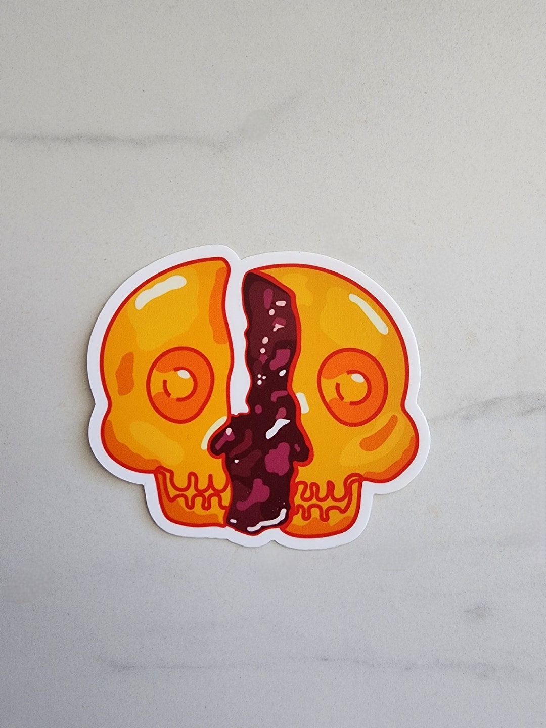 Cute Food Sticker Taiyaki Sticker Skull Sticker Japan Style Etsy