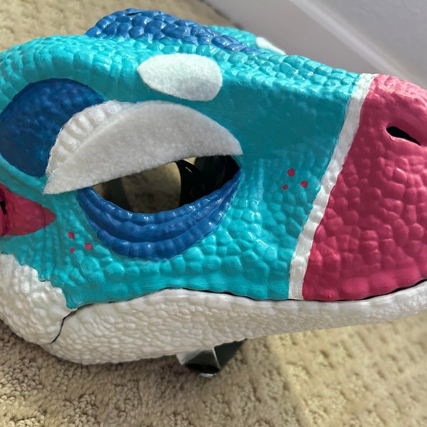 Premade dinosaur mask!