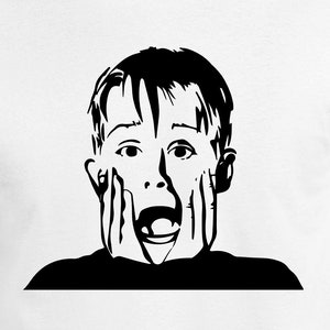 Kevin McAllister Digital geschnittene Dateien | Cricut | Silhouette Cameo | Geschnittene Dateien | PDF | eps | DXF | PNG | Allein zu Hause