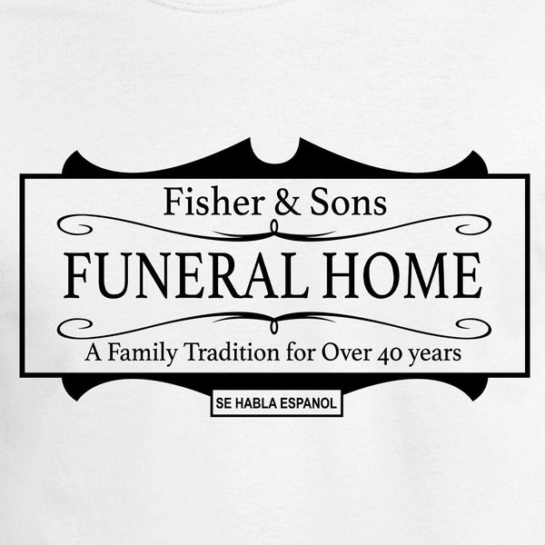 Fisher & Sons Digital Cut Files | Cricut | Silhouette Cameo | Svg Cut Files | PDF | Eps | DXF | PNG | Six Feet Under