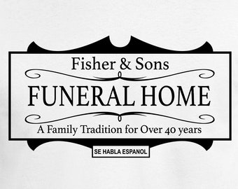 Fisher & Sons Digital Cut Files | Cricut | Silhouette Cameo | Svg Cut Files | PDF | Eps | DXF | PNG | Six Feet Under