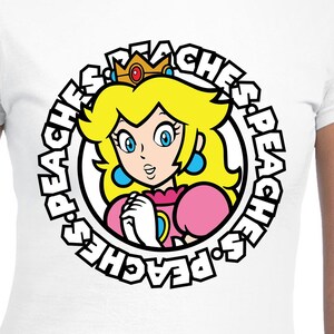 Perziken perziken perziken digitale cut-bestanden | Cricut | Silhouetcameo | SVG-bestanden knippen | Pdf | Eps | DXF | PNG | Super Mario